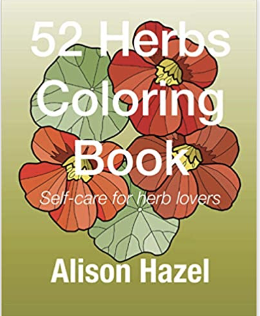 52 Herbs Coloring Book by Alison Hazel Art
