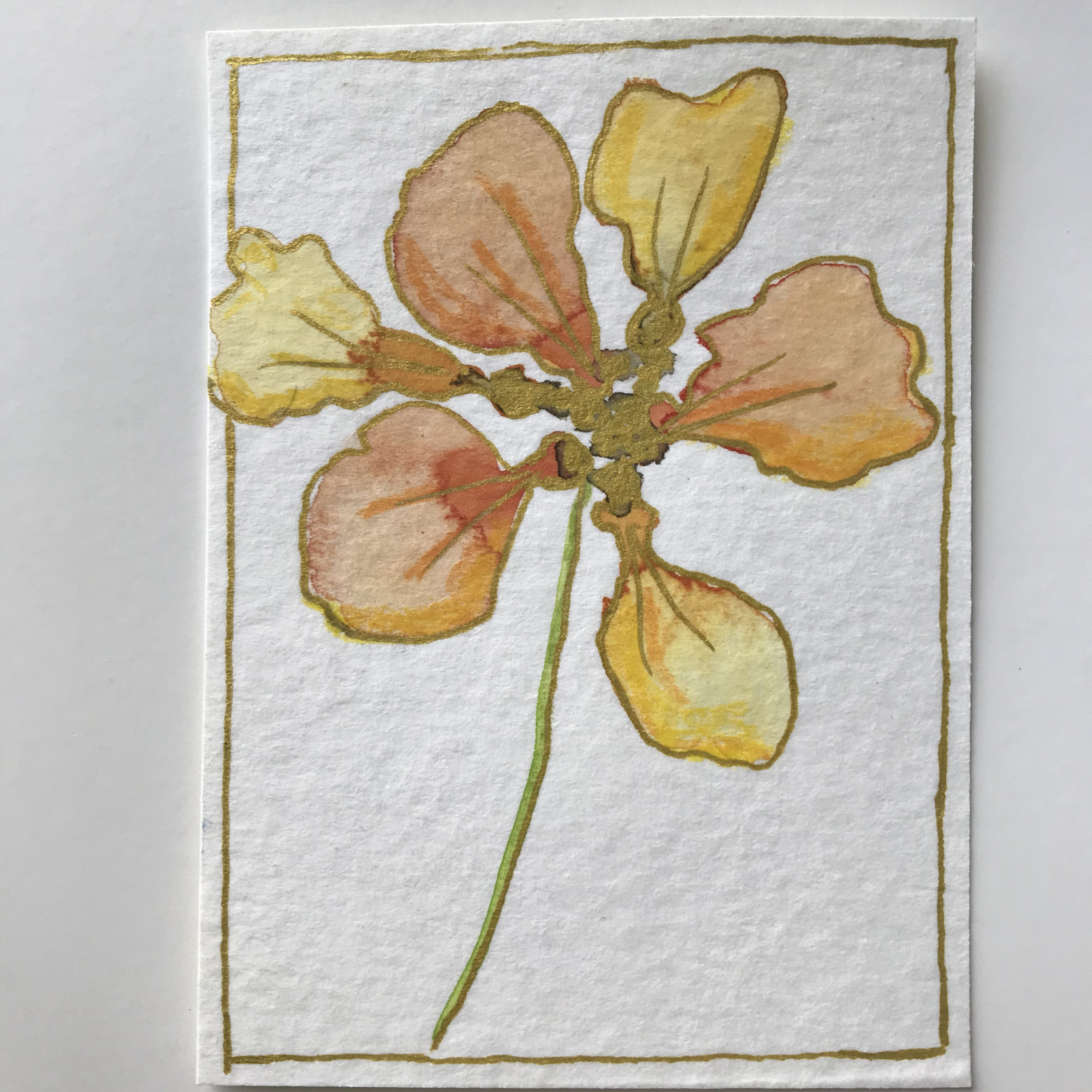 spring-bloom-watercolor-atc