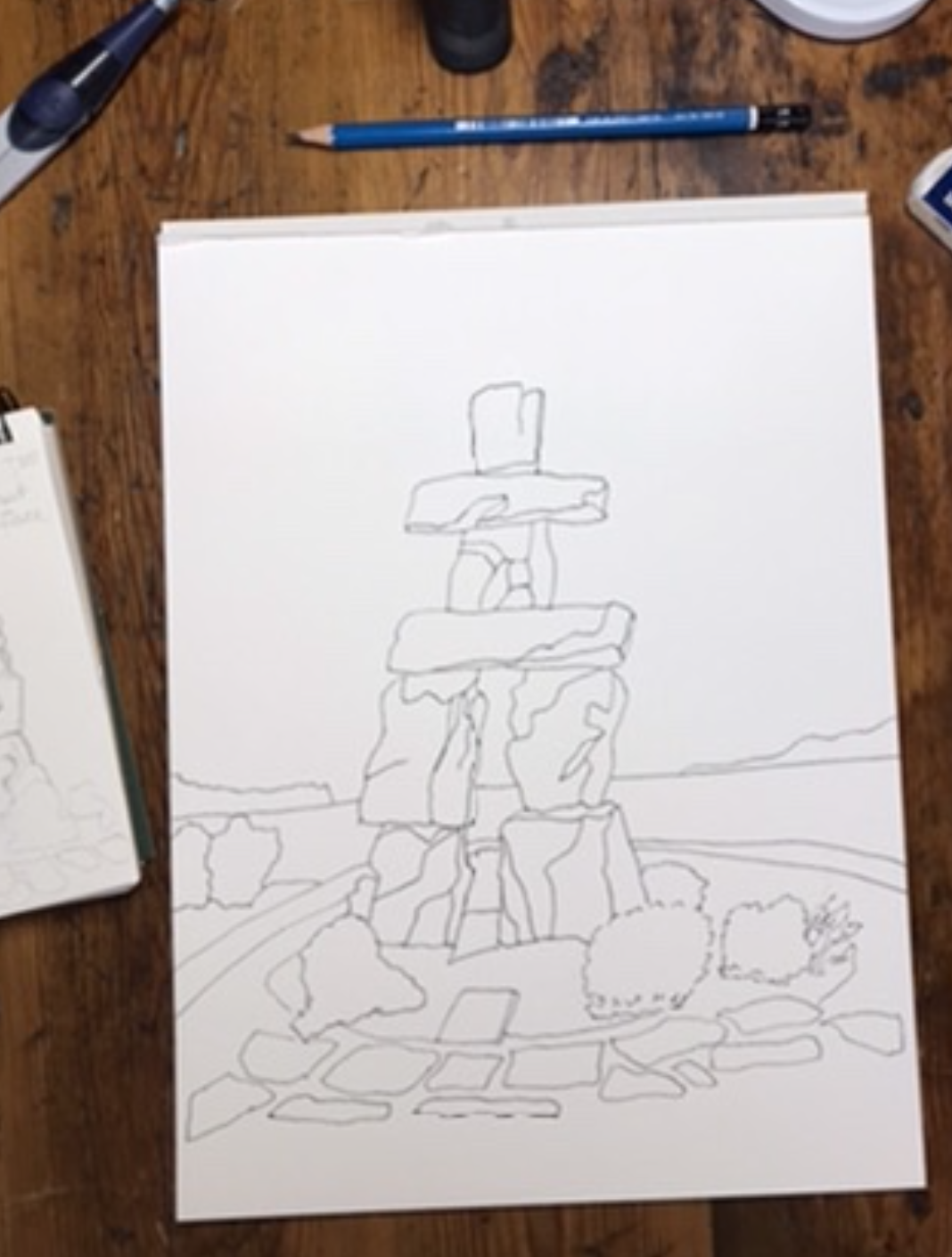 inukshuk-black-outlines