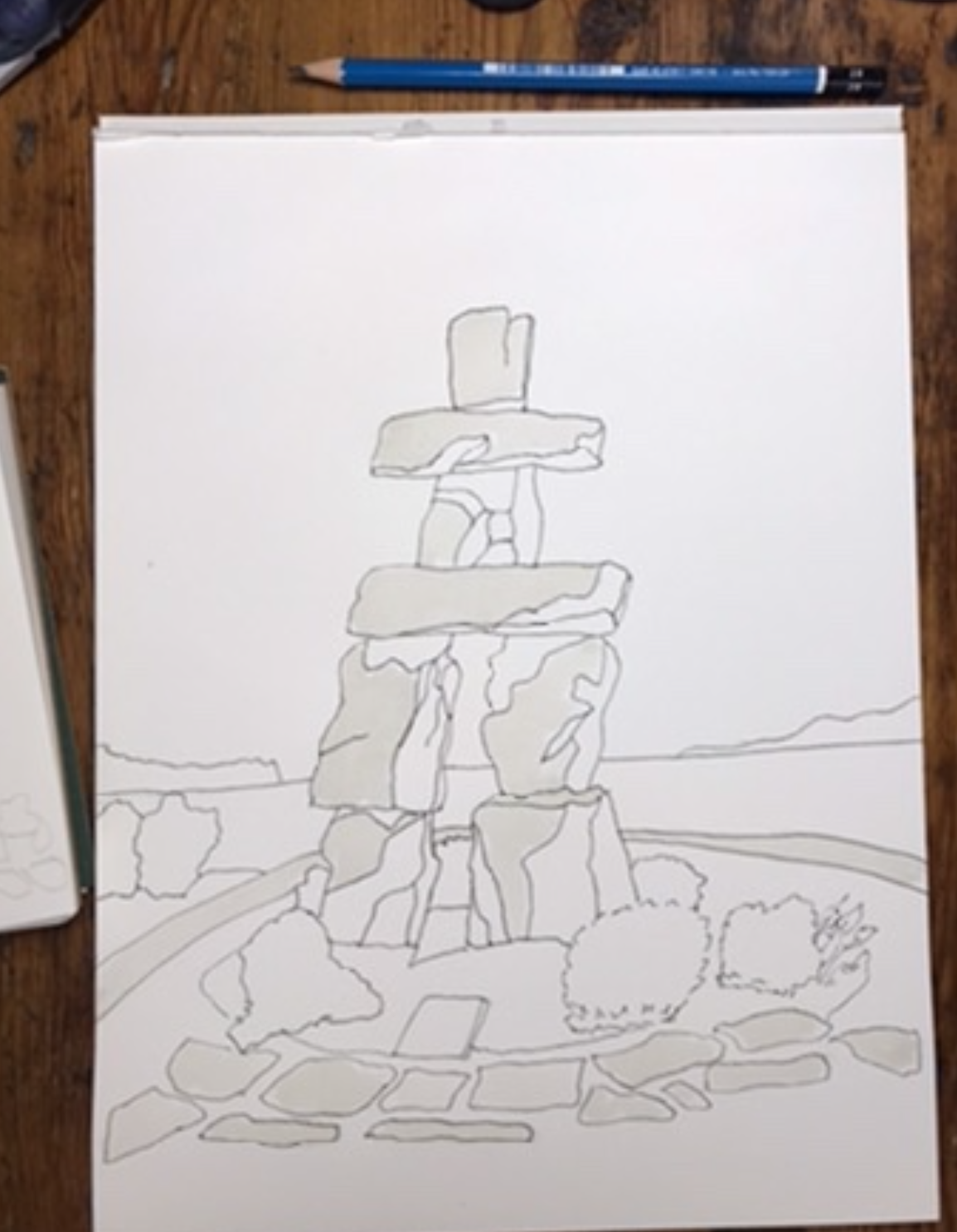 inukshuk-ink-wash