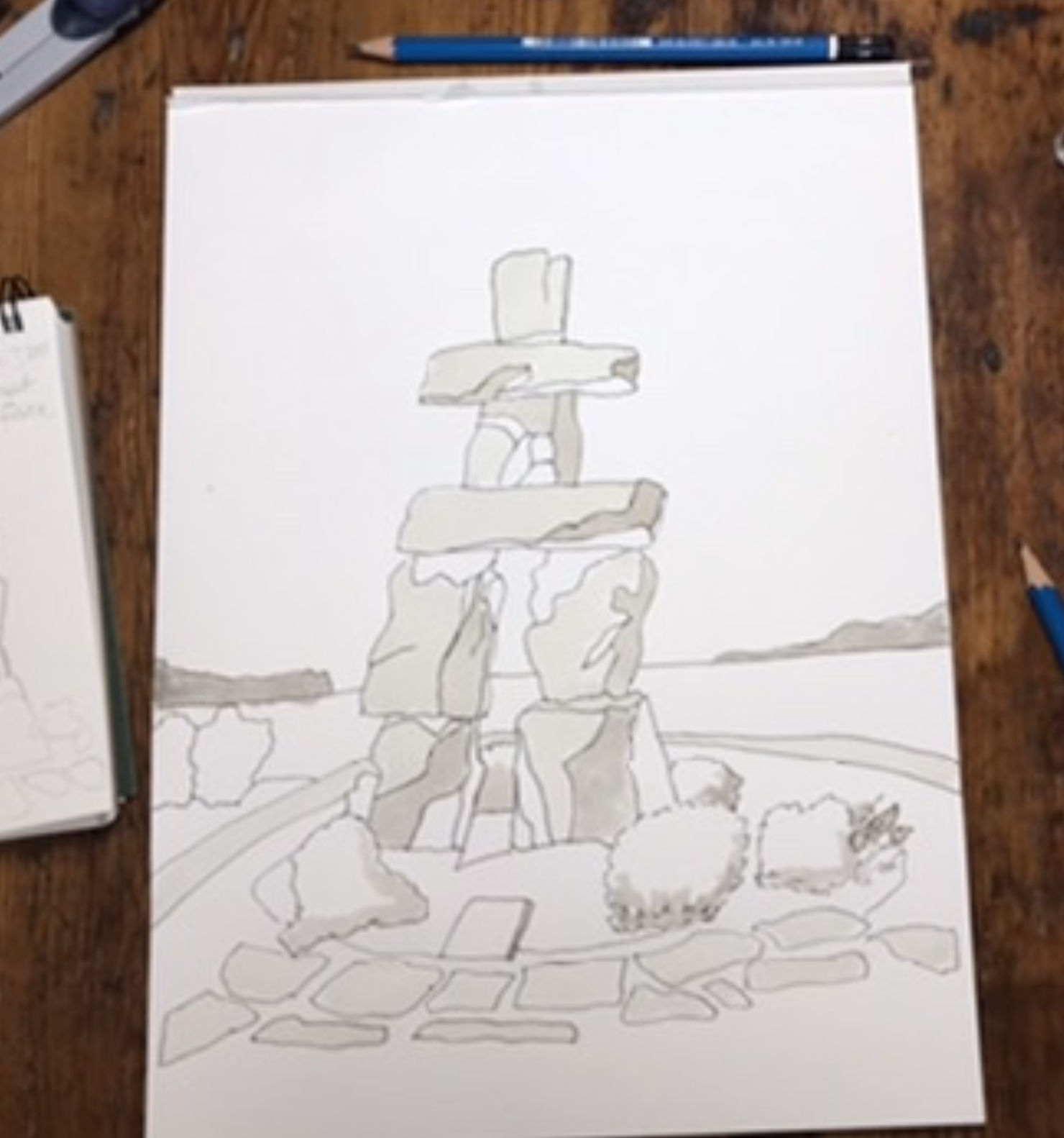 Inukshuk mid grey inukshuk-mid-grey