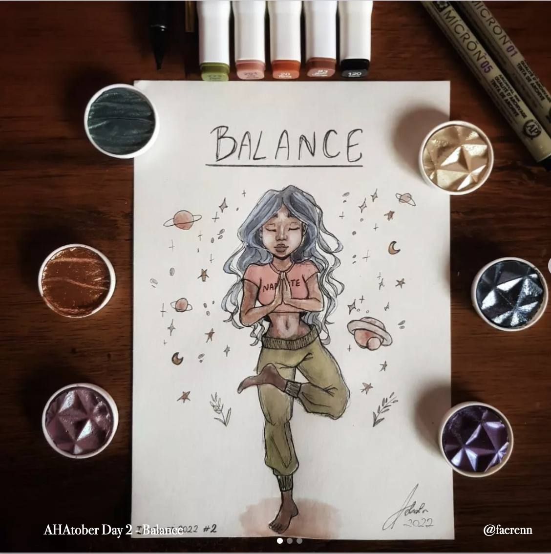 AHAtober Day 2 Balance @faerenn