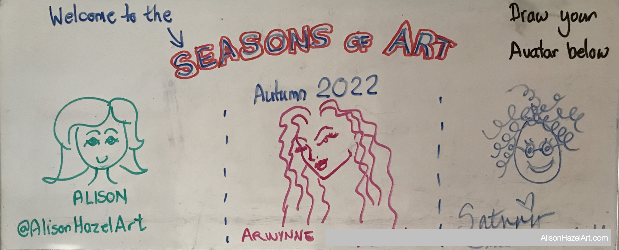 Seasons of Art Autumn 2022 Avatars