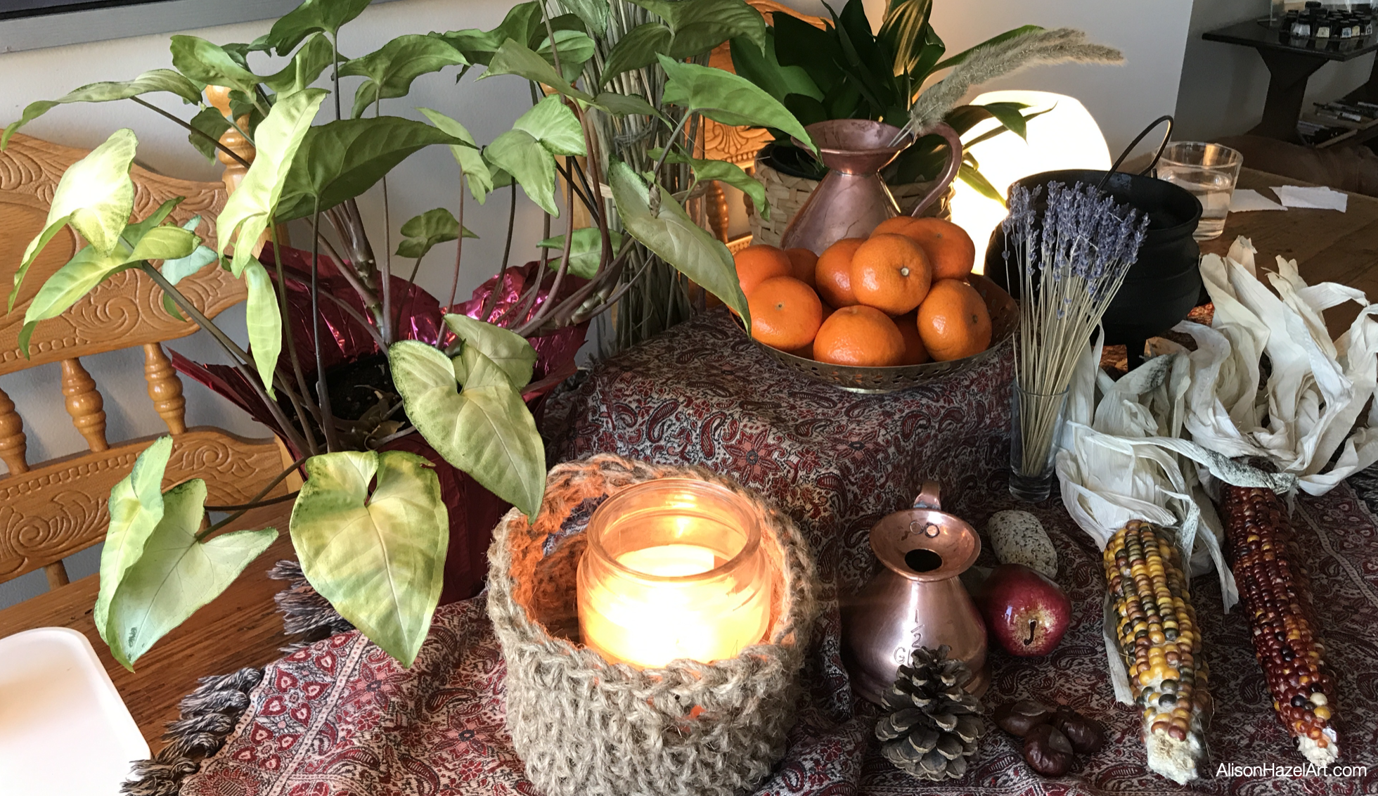 Autumn Still-life Seasons of Art Alison Hazel Art