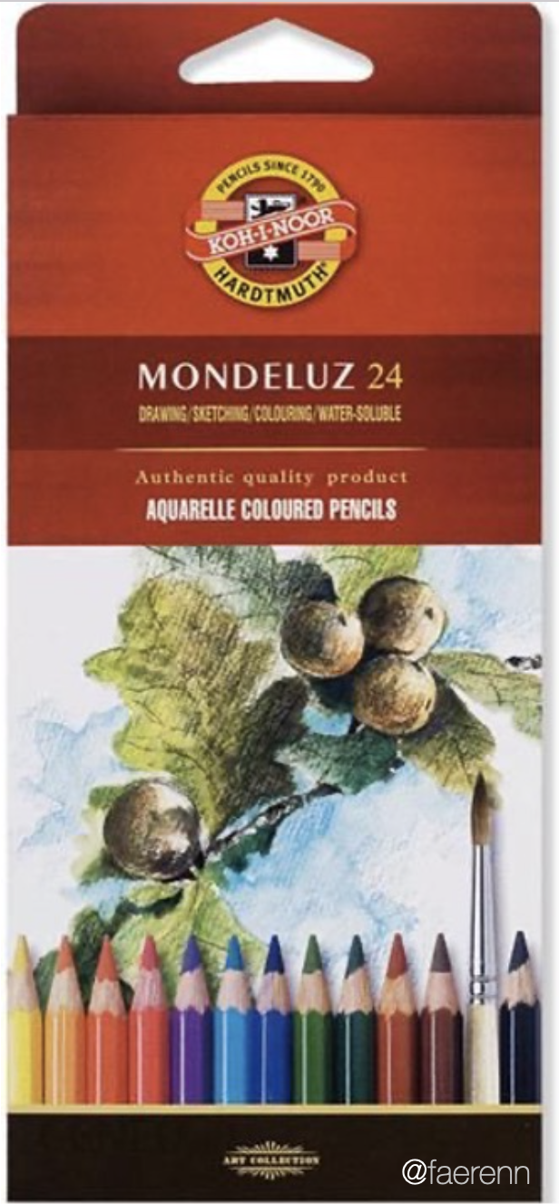 Koh-i-noor Mondeluz colored pencils