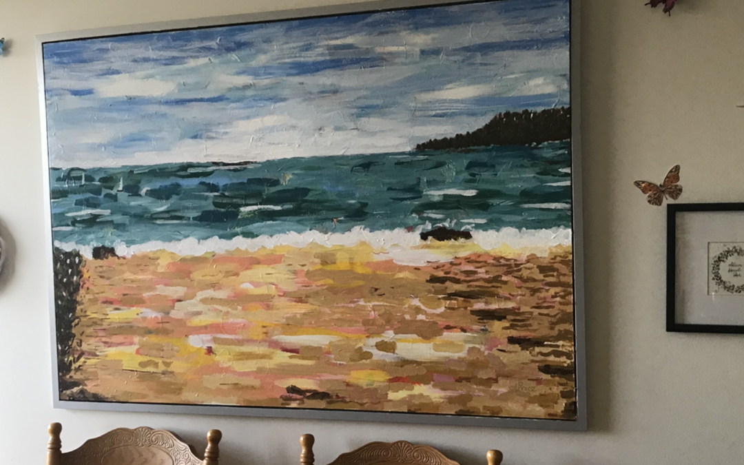 acrylic-abstract-seascape-of-english-bay-vancouver