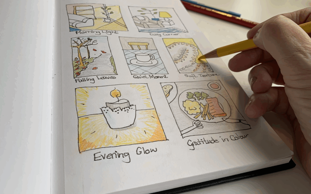 7-Day Grid Art: Autumn Theme