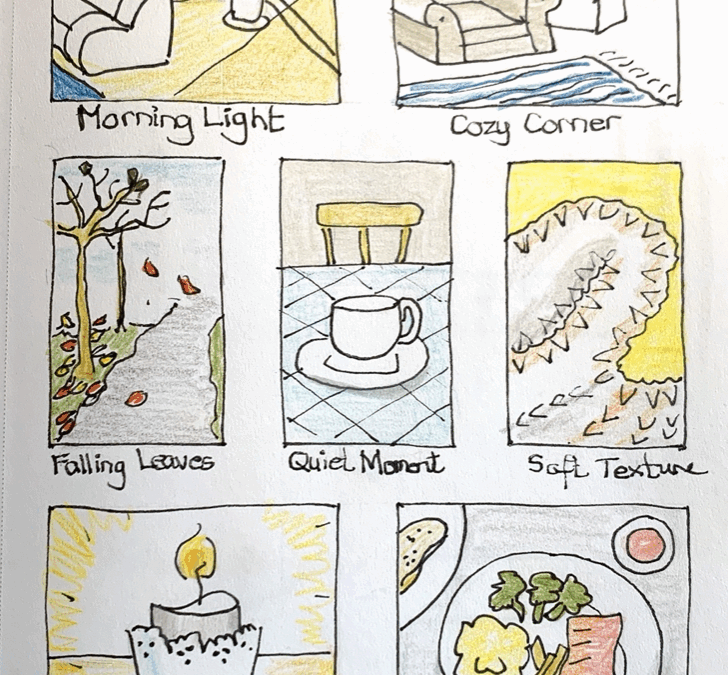 7-Day Grid Art: Autumn Theme