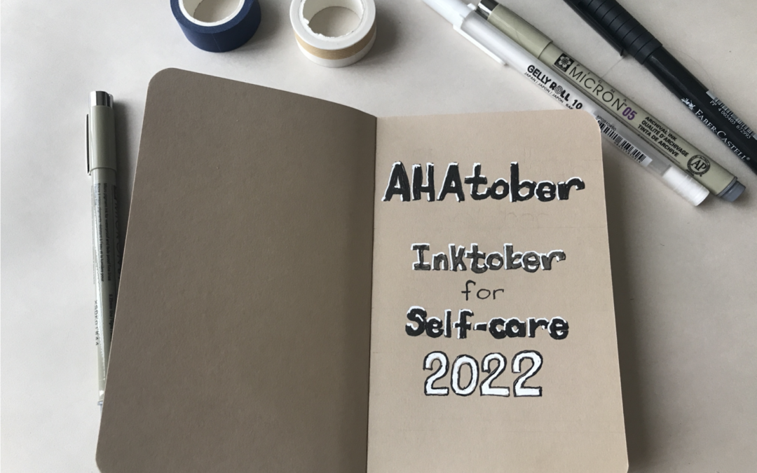 AHAtober – Inktober for Self-care